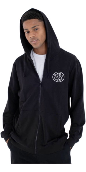 2026 Hurley Mens Sider Zip Hoodie MFTEU00045 - Black